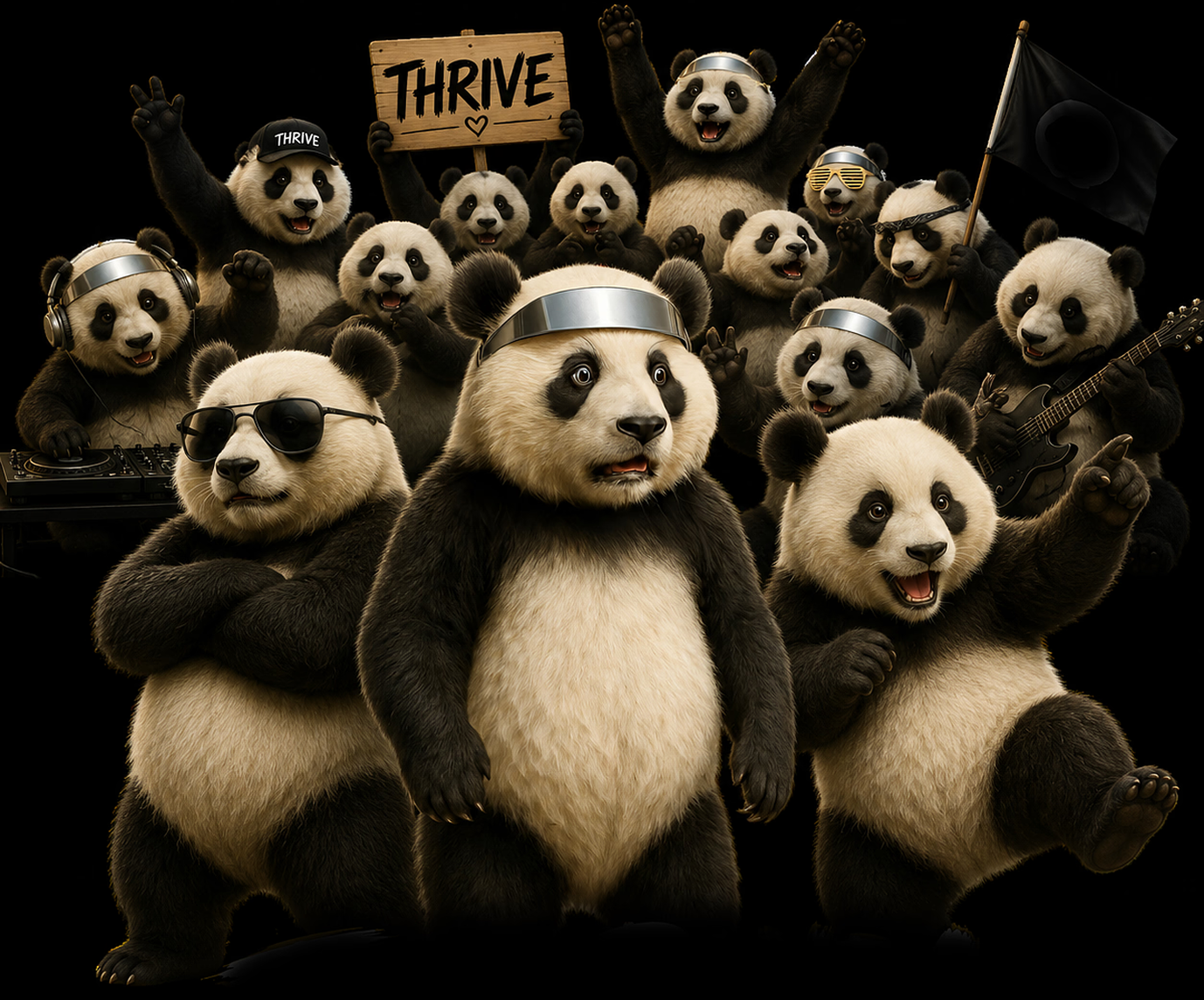 pandas